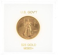 2002 $25 Gold American Eagle Coin w/COA by