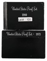 1973 & 1980 US Proof Sets. (Appr. #131)
