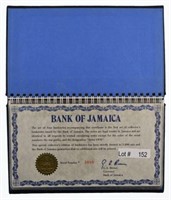 Two Series of 1976 Bank of Jamaica Bank Note
