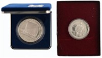Two US Commemorative Coins: 1987 US