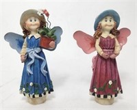 Pair of Angel Statuettes
