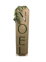 Threshold noel leaner sign