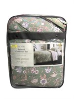 Threshold printed comforter set