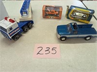 Toy Trucks and Cars