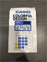 CASIO SL300SV Solar Calculator Blue