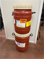 Round 2 foot barrels storage