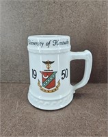1950s University of Kentucky Fraternity Beer Mug
