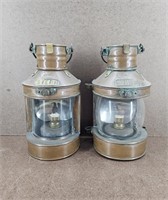 Tung Woo Masthead & Stern Copper Ship Lanterns