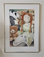 Signed and Framed Genuine Watercolor Art