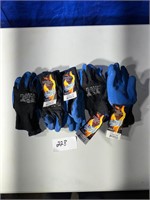 Thermal grip gloves