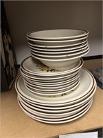 CASUAL ELEGANCE AND STONE WARE PLATES & BOWLS
