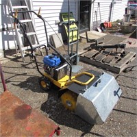 POWERFIST 24 " WALK-BEHIND POWER SWEEPER -WORKING