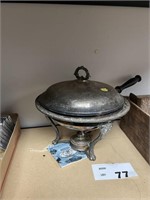 CHAFING DISH COOKERY SET