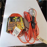 30M EXT. CORD & TROUBLE LIGHT