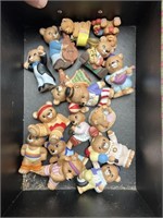BEAR FIGURINES COLLECTION LOT