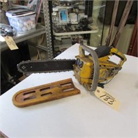 OREGON MINI P CHAINSAW - CONDITION UNKNOWN