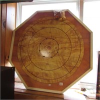 CROKINOLE BOARD W/ GAME PIECES