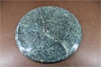 12" Round Green Marble Table Top