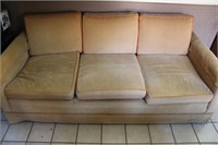 Vintage Orange Couch