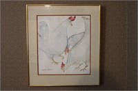 Betty D. McCollum Signed Framed Water Color