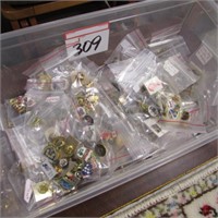 BOX OF ASST COLL PINS