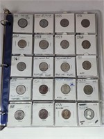 5 Cents Collection 1953 - 2020