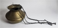 Incense Hanging Diffuser Brass Antique