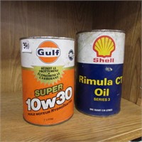 2 - OIL CANS - FULL