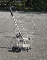 Folding 4 Wheel Utility Shopping Cart