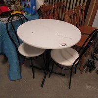 DINETTE TABLE W/ 2 CHAIRS