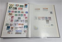 Large Stamp Stock Album Canada & Foreign