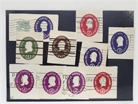 US Old Embossed Pre-Paid Stamps