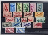 US Special Issue & Ait Mail Early Stamps
