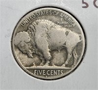 1925 D Buffalo Nickel 5c Key Date