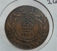 1917 Newfoundland Cent