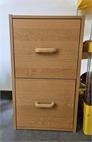 Wooden 2 Drawer File Cabinet