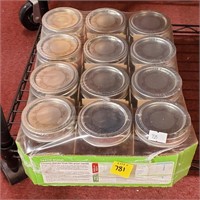Box of Sealed 8oz Jelly Jars