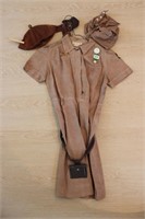 Vintage Girl Scouts Uniform w/ Matching Doll Uni.