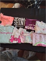 Girls shirts size 10/12 lot of 8