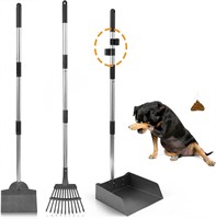 Steel Dog Pooper Scooper  Adjustable  Large