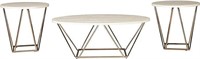Tarica Faux Marble Table (Set of 3)