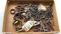 Cotter pins and snap rings
