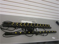 4 POWER STRIPS AND SURGE PROTECTOR