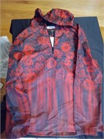 Rue 21 rose hoodie size L