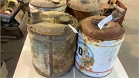 Oil cans (2)