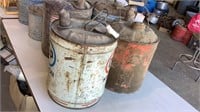 Oil cans (2)