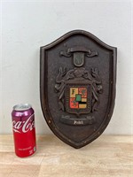 Coat of arms wall decor