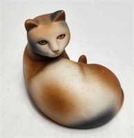 Porcelain Cat Figurine Calico AVON