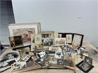 Lot of old vintage photos