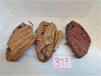 Lot of Baseball Gloves